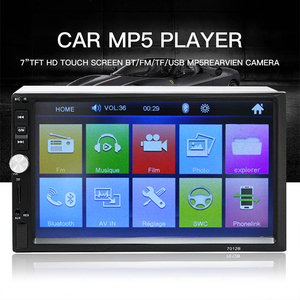 <span class=keywords><strong>7</strong></span>インチHD1080Pカーラジオ2 DinオーディオステレオBTビデオMP5バックアップカメラステアリングホイールコントロールUSB接続FMウェーブ<span class=keywords><strong>DVD</strong></span>プレーヤー - Product Image 3