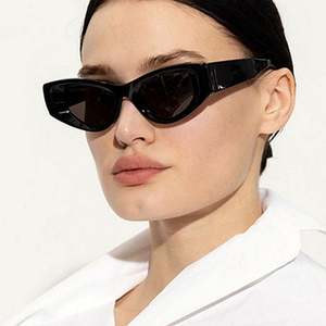 Gafas de Sol de Diseño con Logotipo Personalizado 2023, Montura Pequeña, Protección UV400, Estilo Ojo de Gato, para Hombre y Mujer - Product Image 1