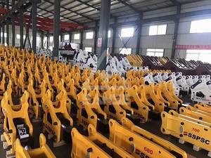 كسارة هيدروليكية GL150 بسعر أرخص، مطرقة تكسير هيدروليكية للحفارات، مثقاب صخور فوروكاوا - Product Image 3