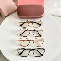 Nouvelles lunettes de soleil rétro vintage de luxe pour hommes et femmes, monture intégrale, verres dégradés, protection UV %, légères