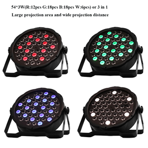 Foco LED RGBW de Alta Luminosidad DMX512 de 3W para Escenario con Control por Sonido <span class=keywords><strong>IP20</strong></span> - Product Image 2