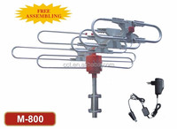 Antenne TV extérieure amplifiée rotative Xinxidi M-800 - Antenne HDTV (CCT)