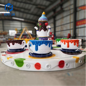 Équipement de manèges pour parc d'attractions Paix et sécurité Tasse à thé romantique 6 places à vendre - Product Image 5