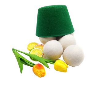 DIBE - Suavizante de Telas Natural Reutilizable, Reduce las Arrugas de la Ropa, Bolas de Secadora de Lana Ecológicas para Lavandería - Product Image 3