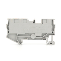 Bloc de bornes modulaire à connexion par enfouissement PT 4-TWIN, borne de traversée double conducteur 4mm²