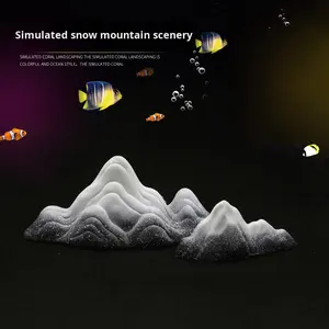 Adorno Minimalista de Rocalla Artificial de Resina Estilo Montañ<span class=keywords><strong>a</strong></span> Nevada China, Decoración Creativa para Sala de Estar, <span class=keywords><strong>Entrada</strong></span>, Bonsái, Acuario - Product Image 1