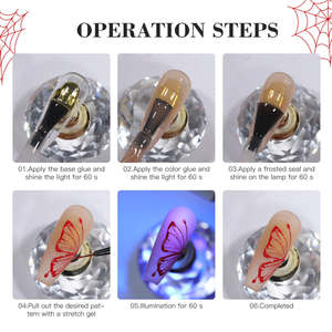 AS Private Label 5ml Gel à <span class=keywords><strong>ongles</strong></span> élastique UV pour <span class=keywords><strong>dessin</strong></span> d'araignée, <span class=keywords><strong>vernis</strong></span> gel personnalisé OEM, fournisseur en gros de <span class=keywords><strong>vernis</strong></span> gel professionnel pour <span class=keywords><strong>ongles</strong></span> - Product Image 6