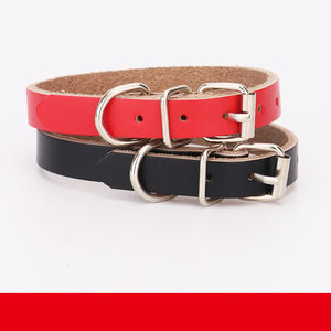 Venta al por mayor del fabricante multi-Colores gato mascota perro <span class=keywords><strong>collar</strong></span> de cuero - Product Image 3