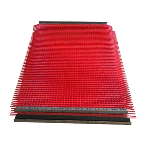 Factory Sale Custom Size Thickness Polyurethane Dewatering Vibrating Screen Sand Sieve Plate Polyurethane Screen Panel