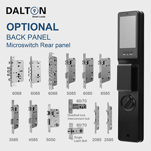 กลอนประตูอัจฉริยะ Dalton P60 1080P HD วิดีโอพร้อมมุมมองกว้าง รองรับ Wifi พร้อมระบบจดจำใบหน้า 3 มิติ  ระบบล็อคอิเล็กทรอนิกส์ - Product Image 4