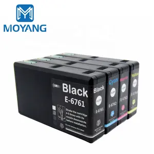 Moyang Compatibel Voor Epson T6761-4 Inktcartridge Personeel Pro WP-4010/WP-4020/WP-4520/WP-4530/WP-4540 Printer Cartridges T6761