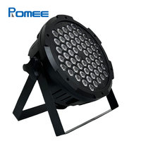 36 pièces/60 pièces 3w RGB 3in1 LED mince plat en plastique Par lumière DMX512 pour Dj Club Concert événement Bar mariage scène éclairage