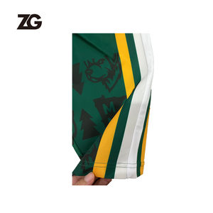 Set Jersey Hoki Es Poliester Berkualitas Tinggi dengan Celana dan Celana Pendek, Cetak Sublimasi Kustom Nama Tim, Jersey Latihan Hoki - Product Image 6