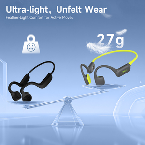 Cuffie a Conduzione Ossea LOBKIN con Lettore MP3 da 32GB, Wireless 5.1, LED, Impermeabili IPX8, Auricolari per Nuoto e Sport, Funzione Vivavoce - Product Image 5