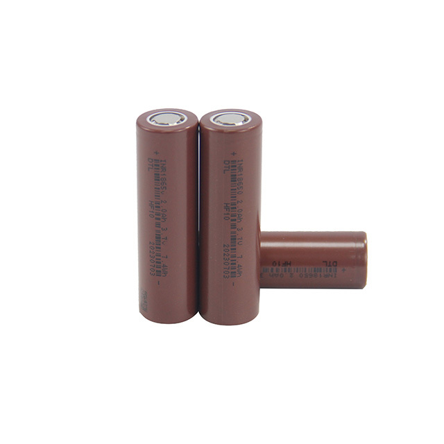 DTL Lithium18650 Battery 2000mah Batterie 18650 3.7V Battery 18650 Li-ion for Ebike 18650 Lithium Battery 18650 Rechargeable · image 3