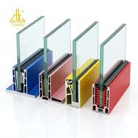 Profilé de base en aluminium haute résistance pour garde-corps en verre, pour verre feuilleté 10-24 mm, avec revêtement poudré couleur optionnelle, systèmes de balustrade