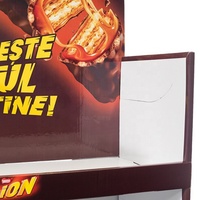 Présentoir portable en carton pour chips et chocolats, idéal pour supermarchés - Meilleures ventes