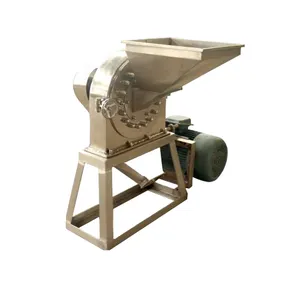 Dry And Wet Food Fruits Vegetables Spice Tumeric Tea Cassava Leaves Grain Corn Pulverizer Mill Crusher Grinder Machine