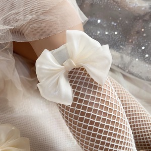 Chaussettes pour bébé style princesse coréenne, en maille respirante et <span class=keywords><strong>fine</strong></span>, avec nœud mignon, collection Printemps-Été, modèle 'Baby Hole', à coupe ample - Product Image 6