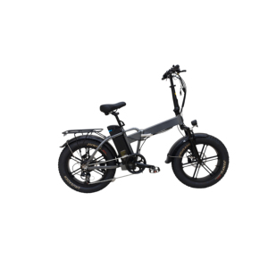 Vélo électrique pliable tout-terrain à pneus larges avec moteur arrière sans balais 250W-500W, cadre en aluminium JUNFU FB19, batterie au lithium 48V 18Ah - Product Image 1