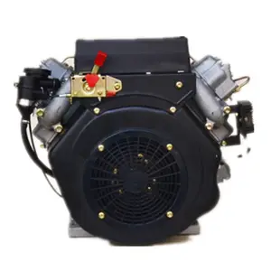 Stokta hava soğutmalı 2 silindirli 4 zamanlı SCDC küçük dizel motor R2V88