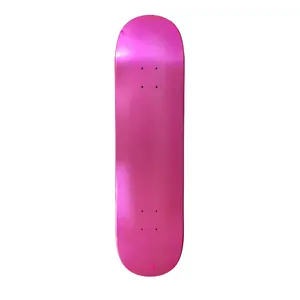 Yafeng Roze Full Spray Adult Surf Skate 45Cm * 24Cm Mini-Breden Kever Skateboard Deck 7 Laags Dubbele Rocker Skateboard Deck