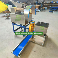 Machine à couper la pâte et diviseuse-rondeuse de pâte pour pizza, machines électriques à snacks, pains à hot-dogs