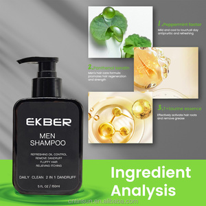 Vente en gros shampooing sans produits chimiques shampooing à la caféine biologique shampooing pour hommes pour soulager les démangeaisons des cheveux - Product Image 5