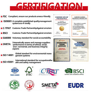 Bolsas de Papel Kraft de Lujo Reciclables y Ecológicas, Impresas a Medida, para Compras en Supermercados, Regalos, con Logotipo Personalizado, Blancas/Marrones - Product Image 2