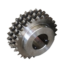 Pignon en acier inoxydable 4 points 6 points <span class=keywords><strong>8</strong></span> points entraînement industriel simple et double rangées de pignons - Product Image 5