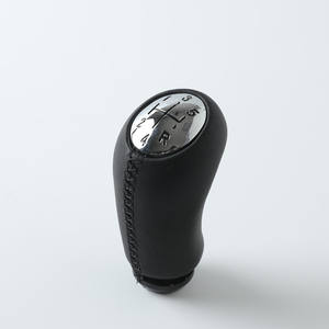 Poignée de levier de vitesse en cuir pour voiture, 5 ou 6 vitesses, boîte manuelle, pour Renault Laguna, Mégane, Clio, Kangoo 2003-2009 - Product Image 3