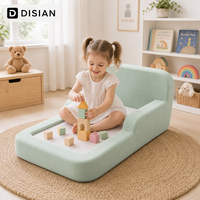 Meubles de chambre à coucher, lit au sol Montessori extra large pour enfants, canapé-lit pour tout-petits en mousse pure, écologique et sûr