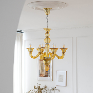 Lampada a sospensione Vintage francese elegante design <span class=keywords><strong>candelabro</strong></span> per soggiorno camera da letto ristorante ODM dimensioni medie grandi - Product Image 2