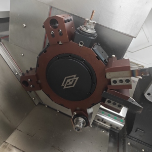 TCK-70 độ chính xác cao nghiêng giường <span class=keywords><strong>CNC</strong></span> Lathe Heavy-Duty chuyển Trung tâm GSK điều khiển 2-trục kim loại xử lý lỗ khoan phay - Product Image 5