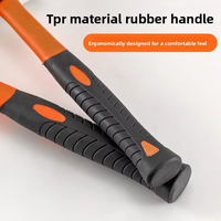 Marteau en caoutchouc antidérapant robuste Vetex avec poignée ergonomique pour le bricolage, la pose de carrelage, la construction et les travaux de jardinage