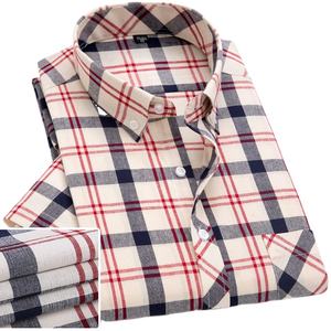Personalized 100% Cotton <strong>Shirting</strong> Fabric Oxford Shirt for Men Long-sleeved Loose Men's Shirts - Product Image 6