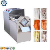 Automatische elektrische snijmachine voor uien, aardappelen, citroenen, mango's, kokosnootchips, fruit en groenten