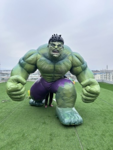 Inflatable Cartoon PVC <b>Balloon</b> for Outdoor Events Advertising <b>Custom</b> High With Blower Inflatable Moon Inflatable Huge Green Man - Product Image 5