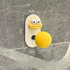 2025 Badkamer Zonder Boren Sterke Dragende Lijm Geen Sporenhaak Badkamer Muur Handdoek Zelfklevende Haak - Product Image 6