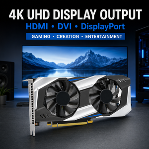 Carte graphique GTX 1060 5 Go GDDR5 160 bits, double ventilateur, GPU de jeu 4K pour PC de bureau, composants informatiques, 5G 5 Go GDDR5 VRAM sur 160 bits - Product Image 4
