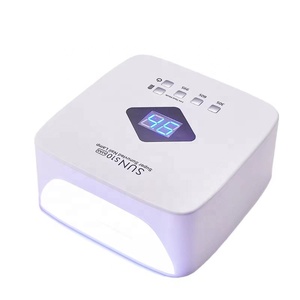 Lámpara UV Inalámbrica Recargable para Uñas <span class=keywords><strong>SUN</strong></span> S10 Max <span class=keywords><strong>120W</strong></span> con Batería Integrada, Lámpara LED UV <span class=keywords><strong>SUN</strong></span> de Secado Rápido - Product Image 1