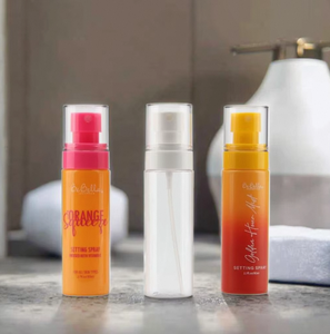 Wholesale New Design <strong>Pink</strong> Frosted Plastic PET Cosmetic Packaging Bottles Body Face Mist Empty <strong>Spray</strong> with Pump Seal - Product Image 3