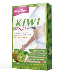 Refrescante Kiwi Delight Slim Fit suco para pele radiante energia desintoxicação digestão ajuda saúde intestinal