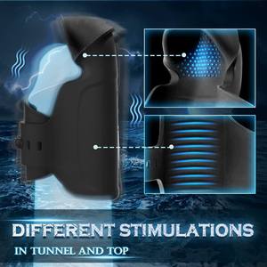 كأس استمناء للرجال من تي تي فورست قابل للتعديل لتأخير القذف وتدريب القضيب مصنوع من مواد لتخفيف حساسية الحشفة لعبة جنسية - Product Image 2