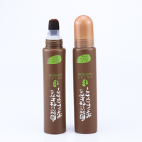 Tube souple en plastique de 50 ml avec applicateur brosse, couleur personnalisée, certifié ISO, pour teinture capillaire, après-shampoing, huile essentielle, soins de la peau