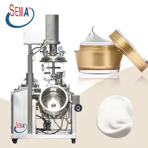 Homogenizing and Emulsifying Cosmetic Cream Making Machine