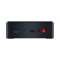 Nueva Oficina Hogar Mini PC Intel N100 Quad Core 2.5GbE Lan RJ45 HD DP Tipo-C USB3.0 Auricular WiFi6 PC de escritorio