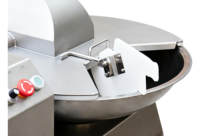 Robot de découpe de viande professionnel en acier inoxydable, double vitesse, sur table, pour hacher et mélanger, 25L, 110V/220V monophasé