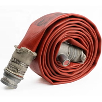 Tuyau d'incendie flexible en PVC XiangFa, durable, recyclable, pression de fonctionnement de 8 à 20 bars, longueur personnalisable (20-30 m), équipement de lutte contre l'incendie