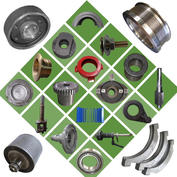Factory price pellet machine for spare parts ring die